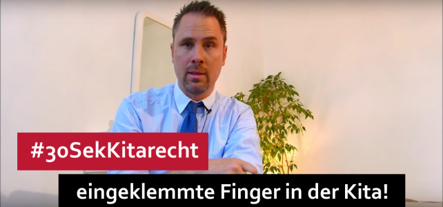 #30SekKitarecht Folge 52 – Die Unfallkasse meldet: Zu viele eingeklemmte Finger!