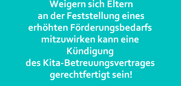 Kammergericht Berlin bestätigt Kündigung eines Betreuungsvertrags für ein Kind mit Integrationsstatus Kammergericht Berlin bestätigt Kündigung eines Betreuungsvertrags für ein Kind mit Integrationsstatus